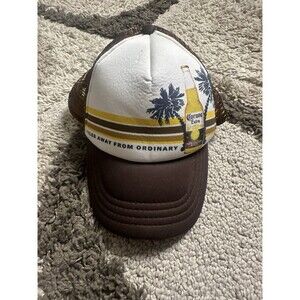 Vintage Corona meshback snapback Bio-Domes hat onesizefitsall